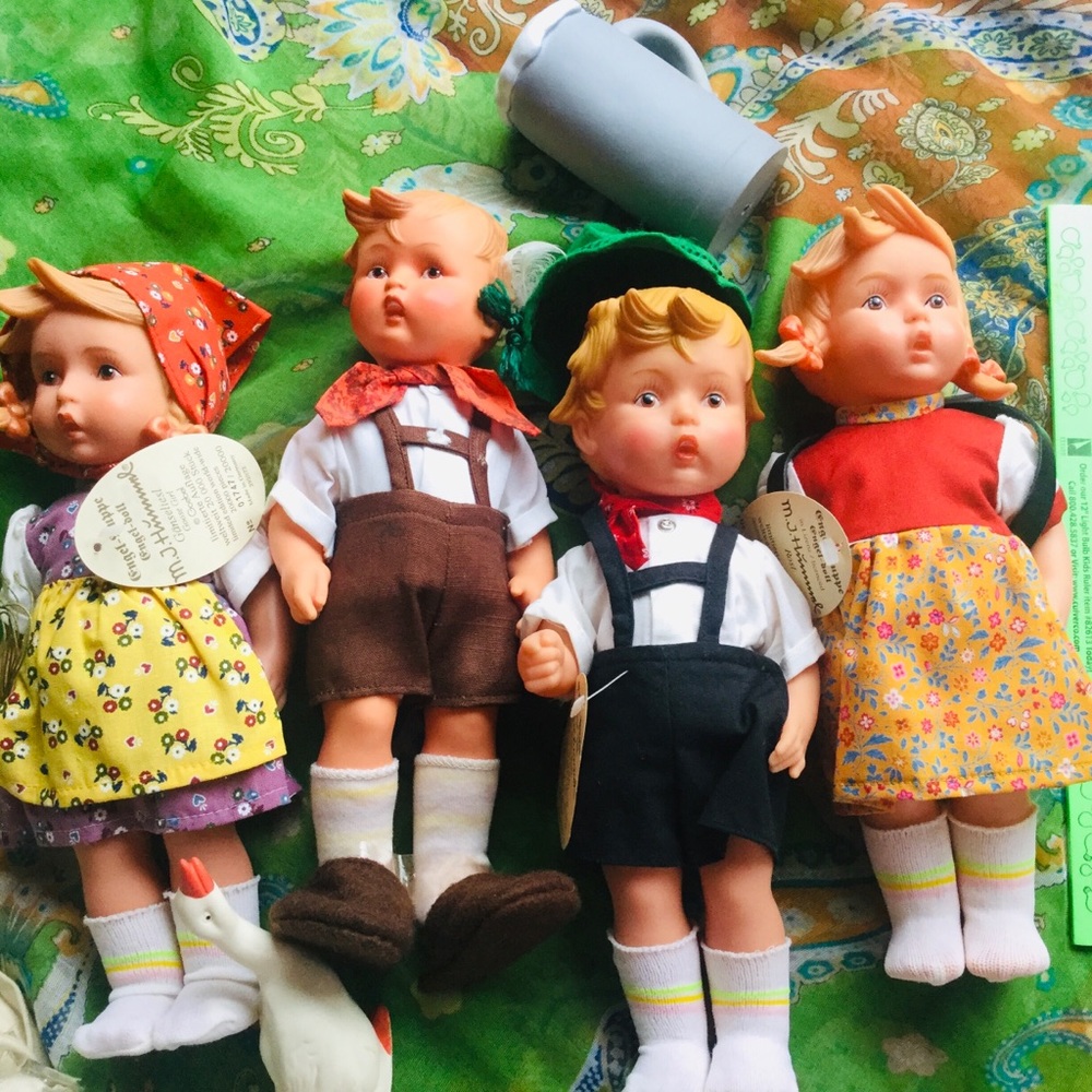 π©πͺ Engel Puppe Hummel Doll VINTAGE GERMAN Collectible Radi Bub 11" - Picture 1 of 16